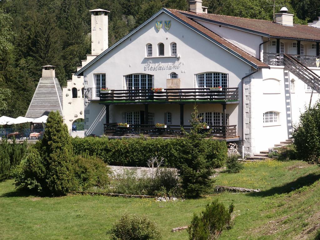 Aux Truites Bleues Hotel Fort-du-Plasne Bagian luar foto
