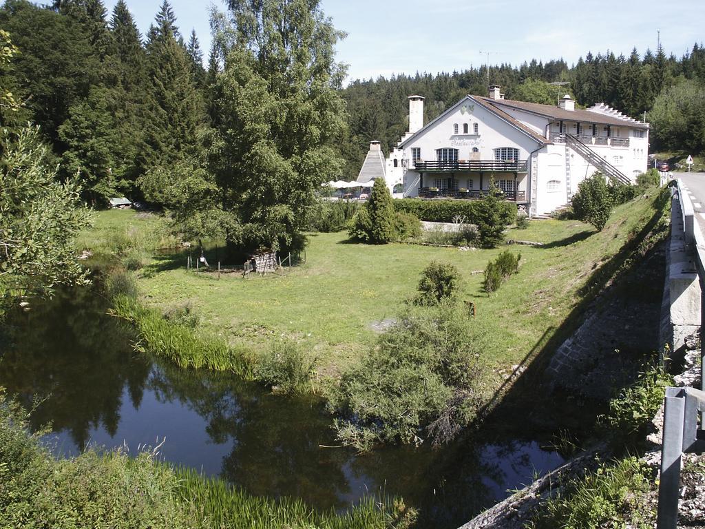 Aux Truites Bleues Hotel Fort-du-Plasne Bagian luar foto