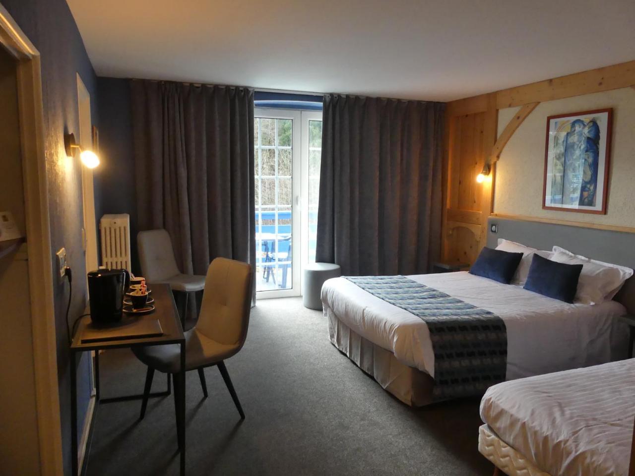 Aux Truites Bleues Hotel Fort-du-Plasne Bagian luar foto